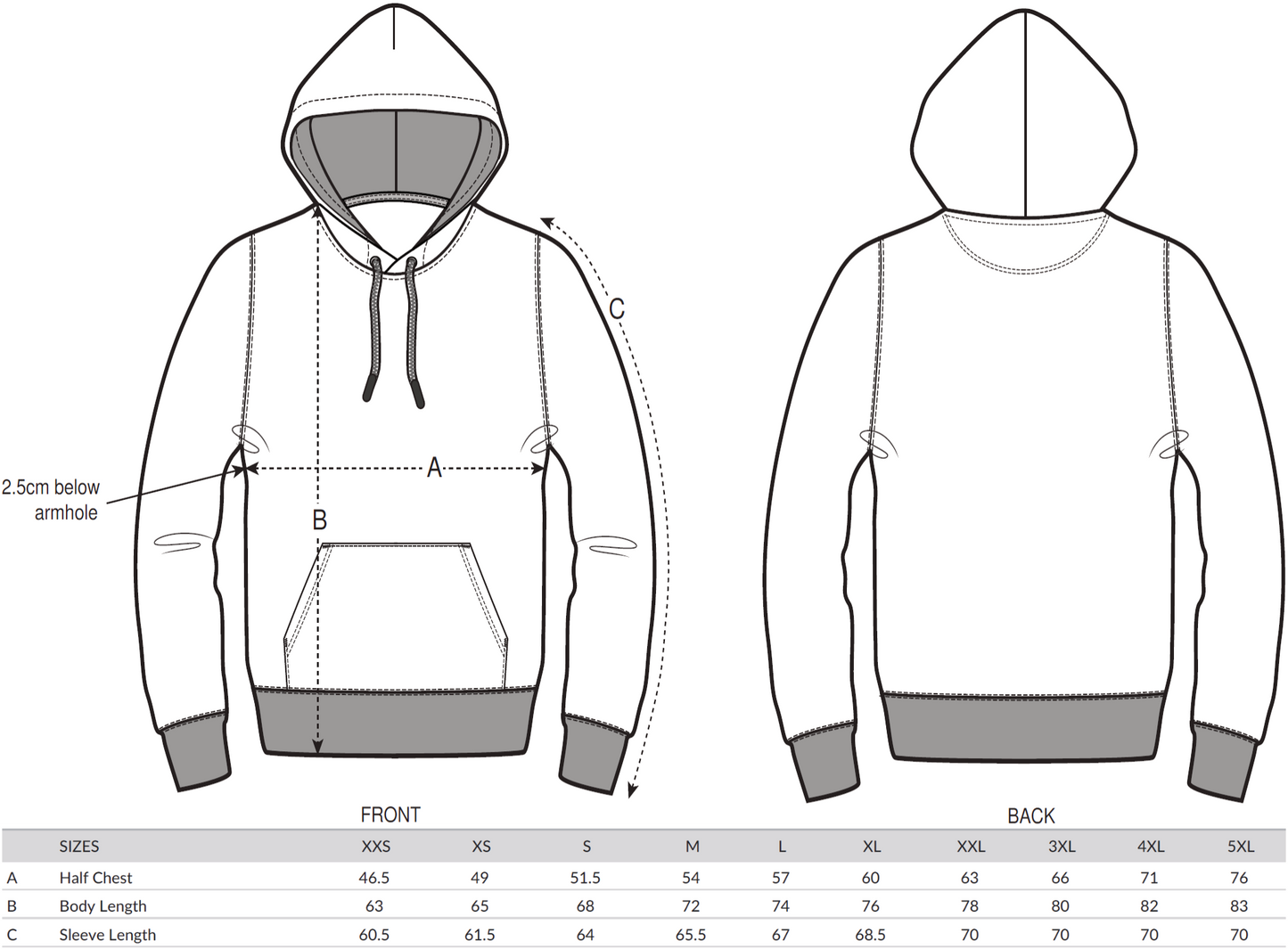 Hoodie Classic - Organic Corn
